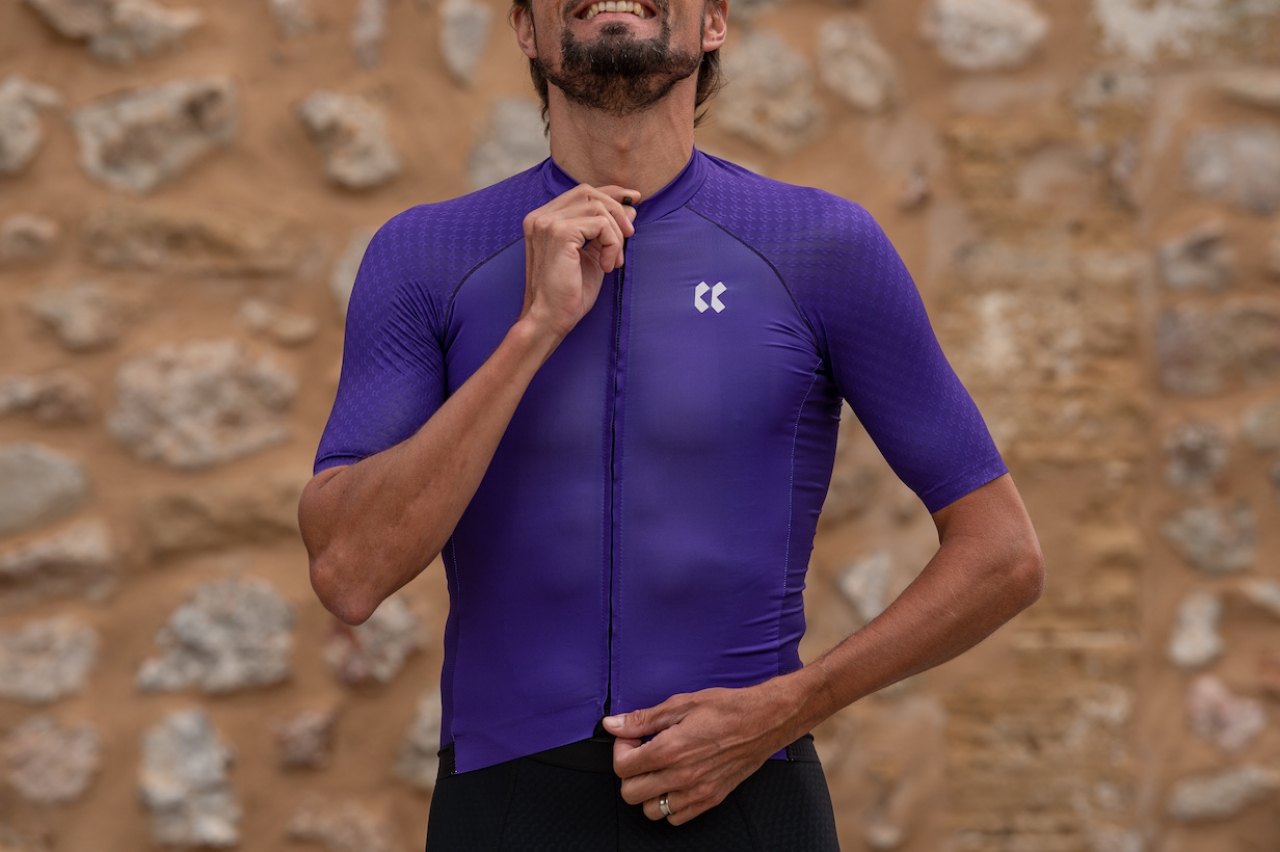 Kalas Passion Z3 Aero Short Sleeve Jersey Purple XL Man 1016-064X-XL